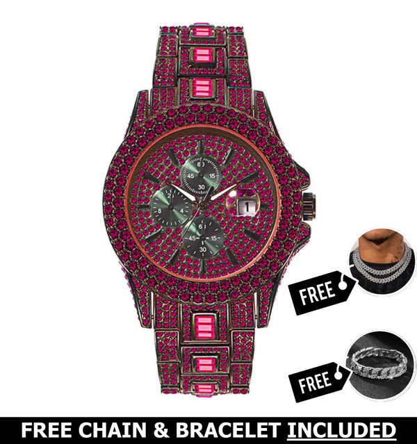 Reloj Kraken Iced Out